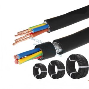 Câble de commande d'alimentation en PVC multiconducteur flexible non blindé/blindé YY07