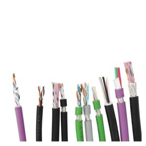Cabo de câmera industrial TRVVSP altamente flexível CAT5e