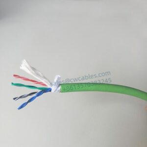 YP506 3x2x0.2mm² (24AWG) Transportadores de arrasto de arrasto POLUSETHANE CABO TWISTE