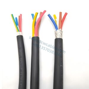 YY08 7C0.75 Screened Flexible Power PVC Cables For Fixed And Moving Applications
