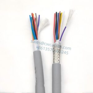 YY02 6×0.5mm²(20AWG) PVC/PUR フレキシブルシールドコントロールトレイケーブル