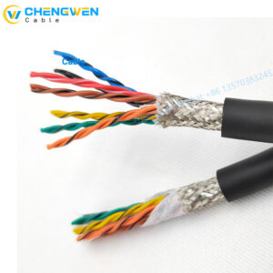 YY06 3X2X0.20mm²(24AWG) Shielded 3 Pair Twisted Data Cable (5)