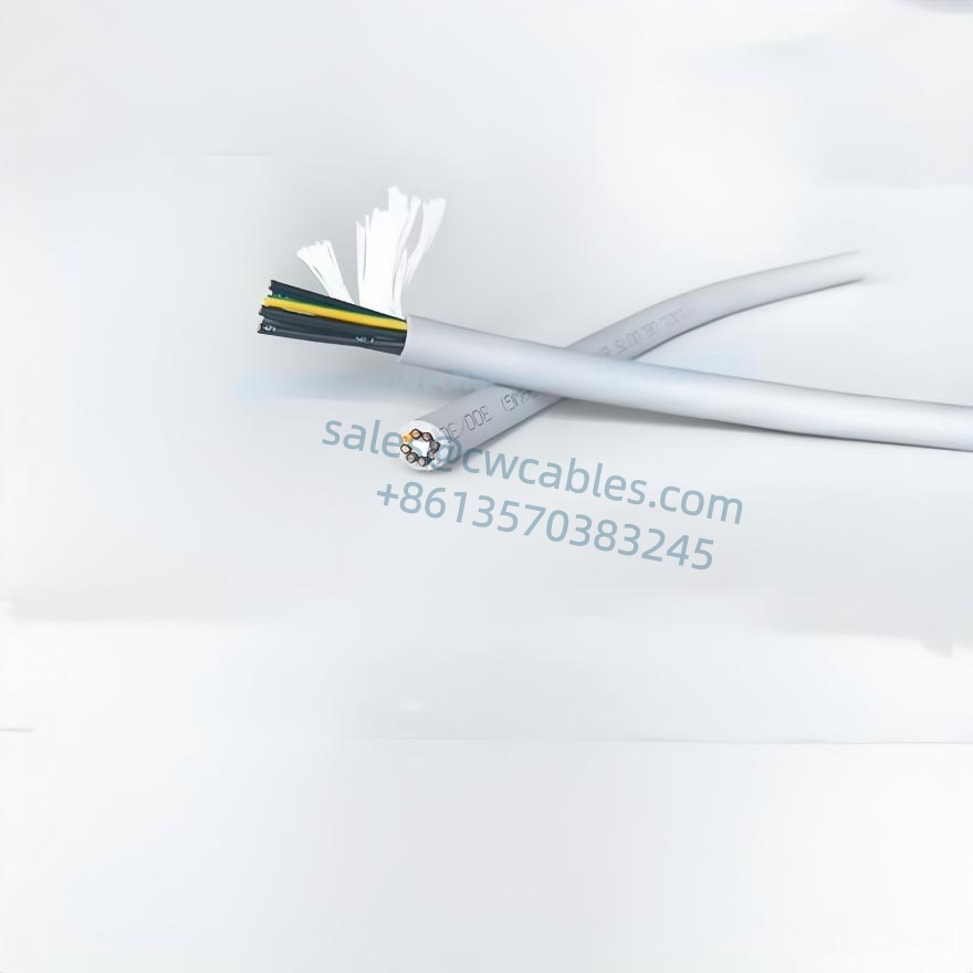 YP501 HIGH FLEXIBLE PUR TPE Cable For DRAG CHAIN BLACK CORE - Imagen 6