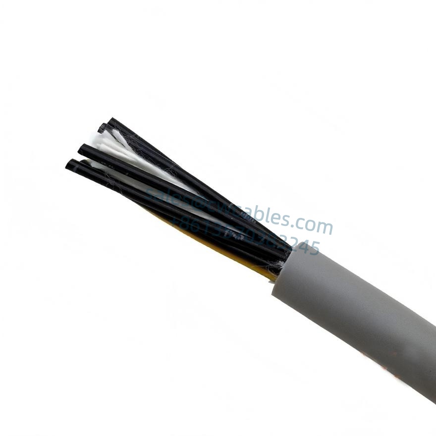YP501 HIGH FLEXIBLE PUR TPE Cable For DRAG CHAIN BLACK CORE - Imagen 8