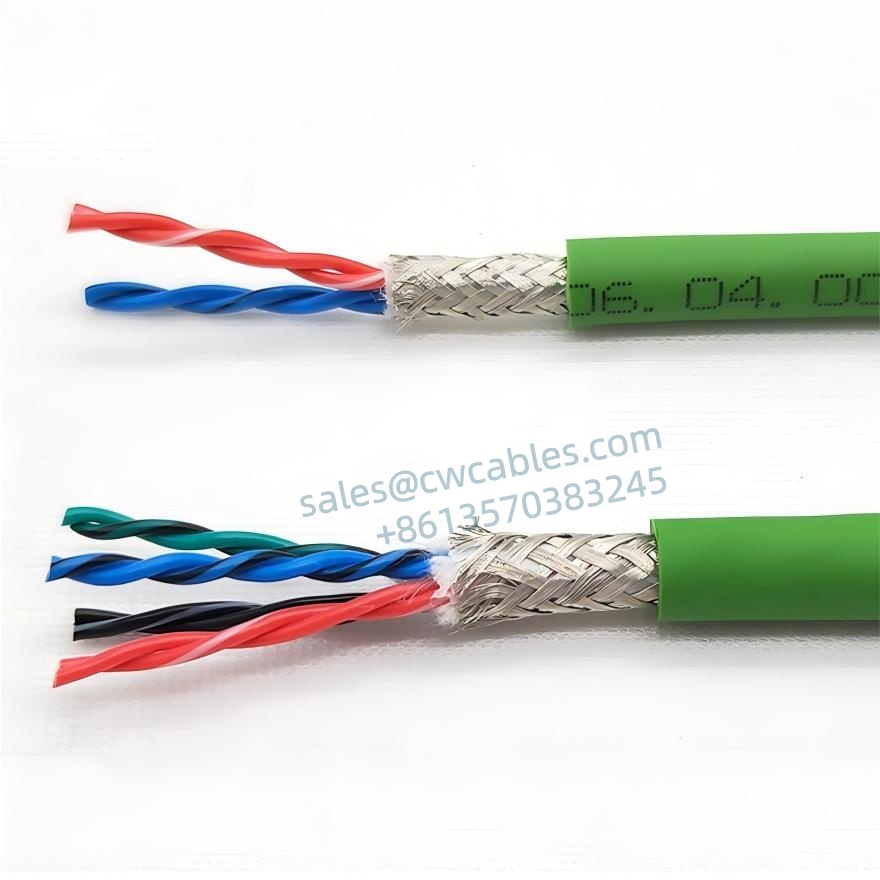 YP1006 Сверхвысокогибкая витая пара с буксировочной цепью из полиуретана