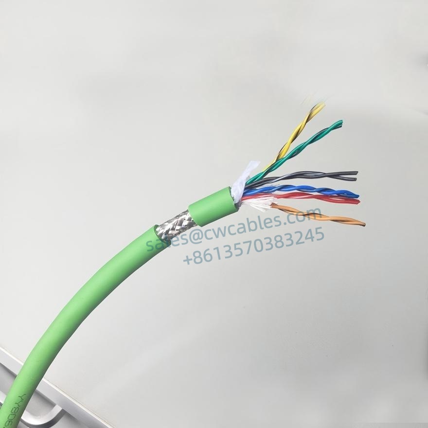 YP1006 Сверхвысокогибкая витая пара с буксировочной цепью из полиуретана - Изображение 4