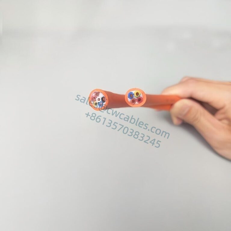YP507 High Flexible PUR Polyurethane Drag Chain Power Cable - Chengjia ...