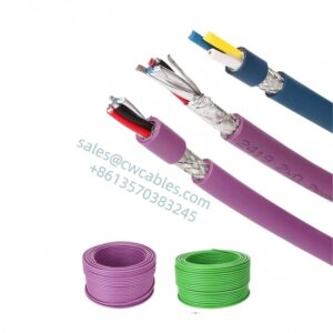 Ethernet industriel flexible Cat5 / Cat5e / Cat6a / Cat7 Cable 4x2xawg26