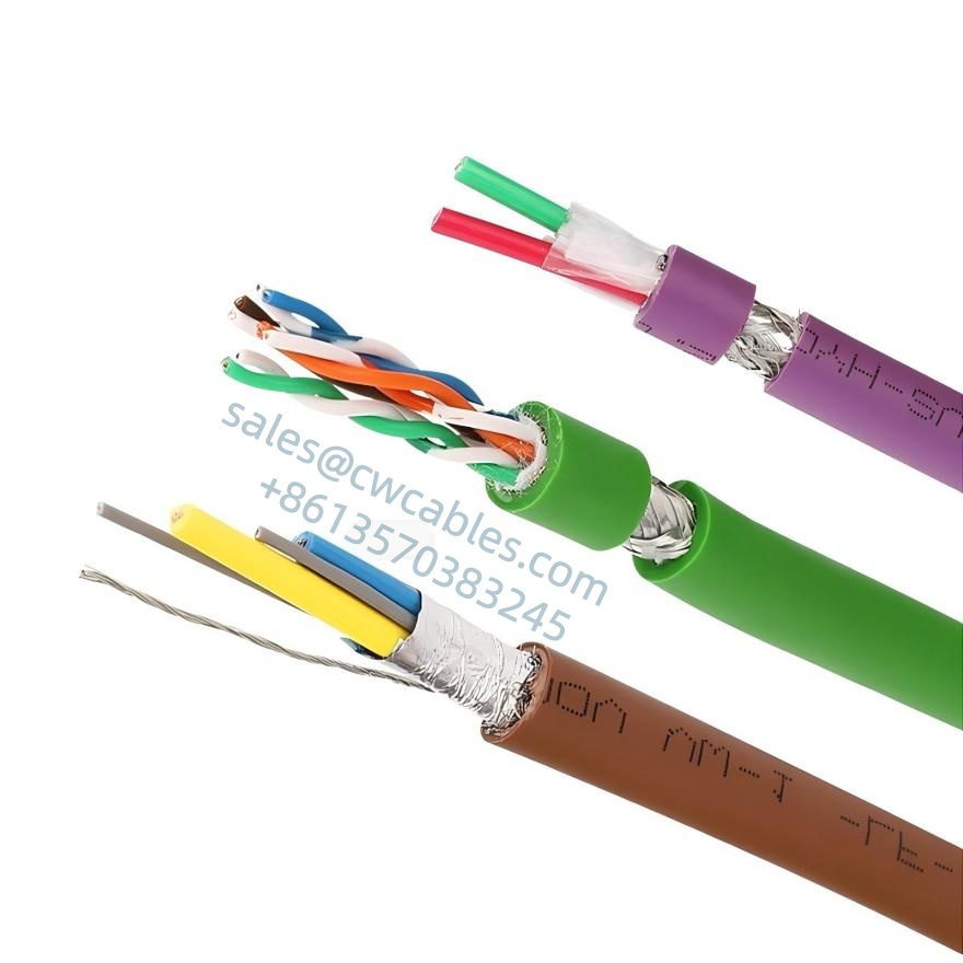 유연한 산업용 이더넷 CAT5/CAT5E/CAT6A/CAT7 케이블 4X2XAWG26 - 이미지 6
