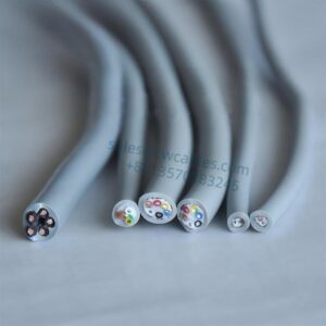 Cabo multicore ultra alto do cabo do PVC do cabo flexível UL2517 de 105 graus com corrente de arrasto de proteção