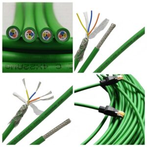 Cavi Ethernet industriali per esterni Profinet Comunicazione industriale 2x22AWG