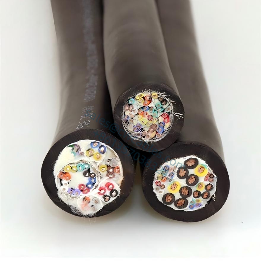 Highly Flexible Machinery Robotic Anti-torsion Cables