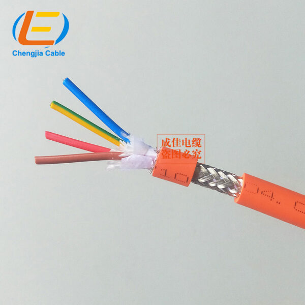 AC Servo Motor Power Cable with shield for servo motors and servo drives（10 million cycle times) (复制) - Image 2