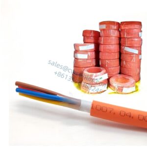 Cáp được bảo vệ động cơ servo 4 lõi 15/13/11/9AWG(5 triệu lần chu kỳ)