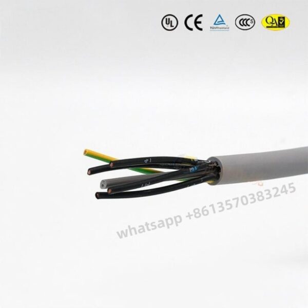 TP100.01 ULTRA HIGH FLEXIBLE PUR CONTROL CABLE  (20 million times reliability tests for drag chain) - Hình ảnh 2