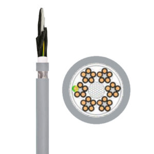 TP100.02 ULTRA HIGH FLEXIBLE PUR CONTROL CABLE (20 million times reliability tests for drag chain)