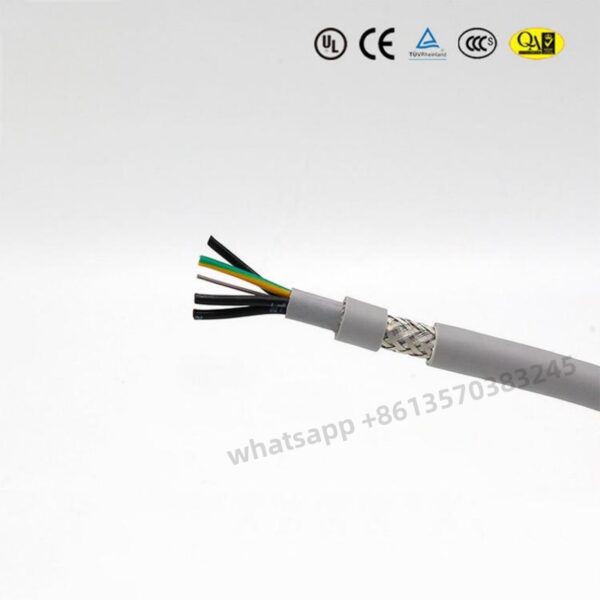 TP100.02 ULTRA HIGH FLEXIBLE PUR CONTROL CABLE (20 million times reliability tests for drag chain) - Hình ảnh 3