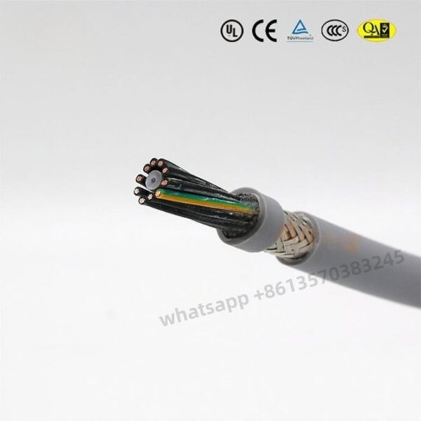 TP100.02 ULTRA HIGH FLEXIBLE PUR CONTROL CABLE (20 million times reliability tests for drag chain) - Hình ảnh 5