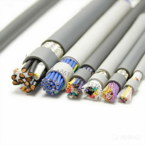 TY100.02 ULTRA HIGH FLEXIBLE CONTROL CABLE SHIELDED  (20 million times reliability tests for drag chain) - Immagine 3