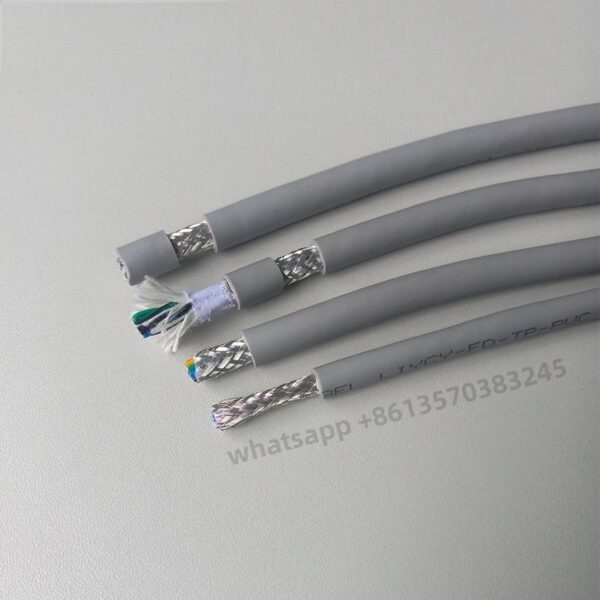 TY50.02 ULTRA HIGH FLEXIBLE CONTROL CABLE SHIELDED (20 million times reliability tests for drag chain) - Изображение 4