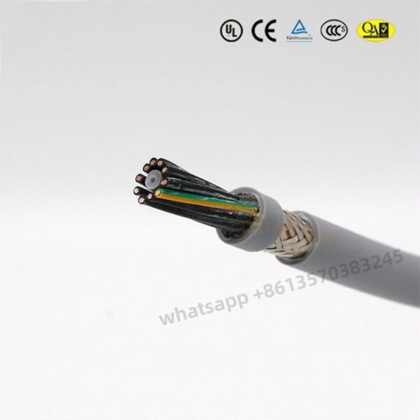 TY50.02 ULTRA HIGH FLEXIBLE CONTROL CABLE SHIELDED (20 million times reliability tests for drag chain) - Изображение 5