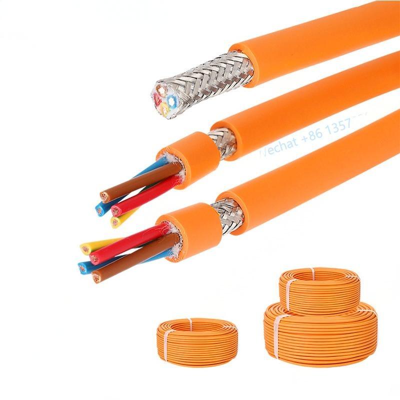 TP1008 HIGH FLEXIBILITY PUR SERVO POWER CABLE SHIELDED TYPE  (10 million times reliability tests for drag chain) - Image 2