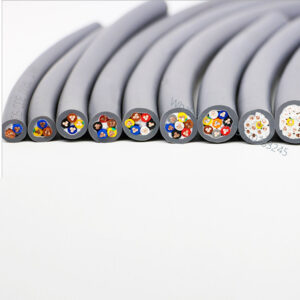 TP2002 ULTRA HIGH FLEXIBLE PUR DATA CABLE SHIELDED   (20 million times reliability tests for drag chain)