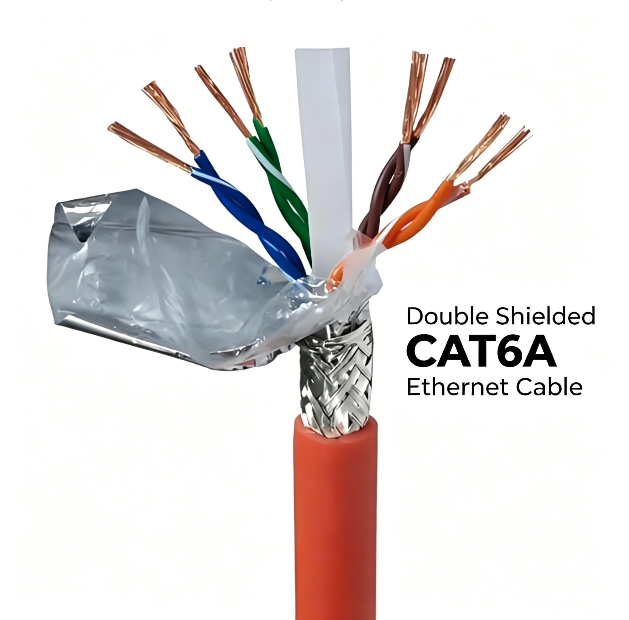 كابل إيثرنت Cat6a