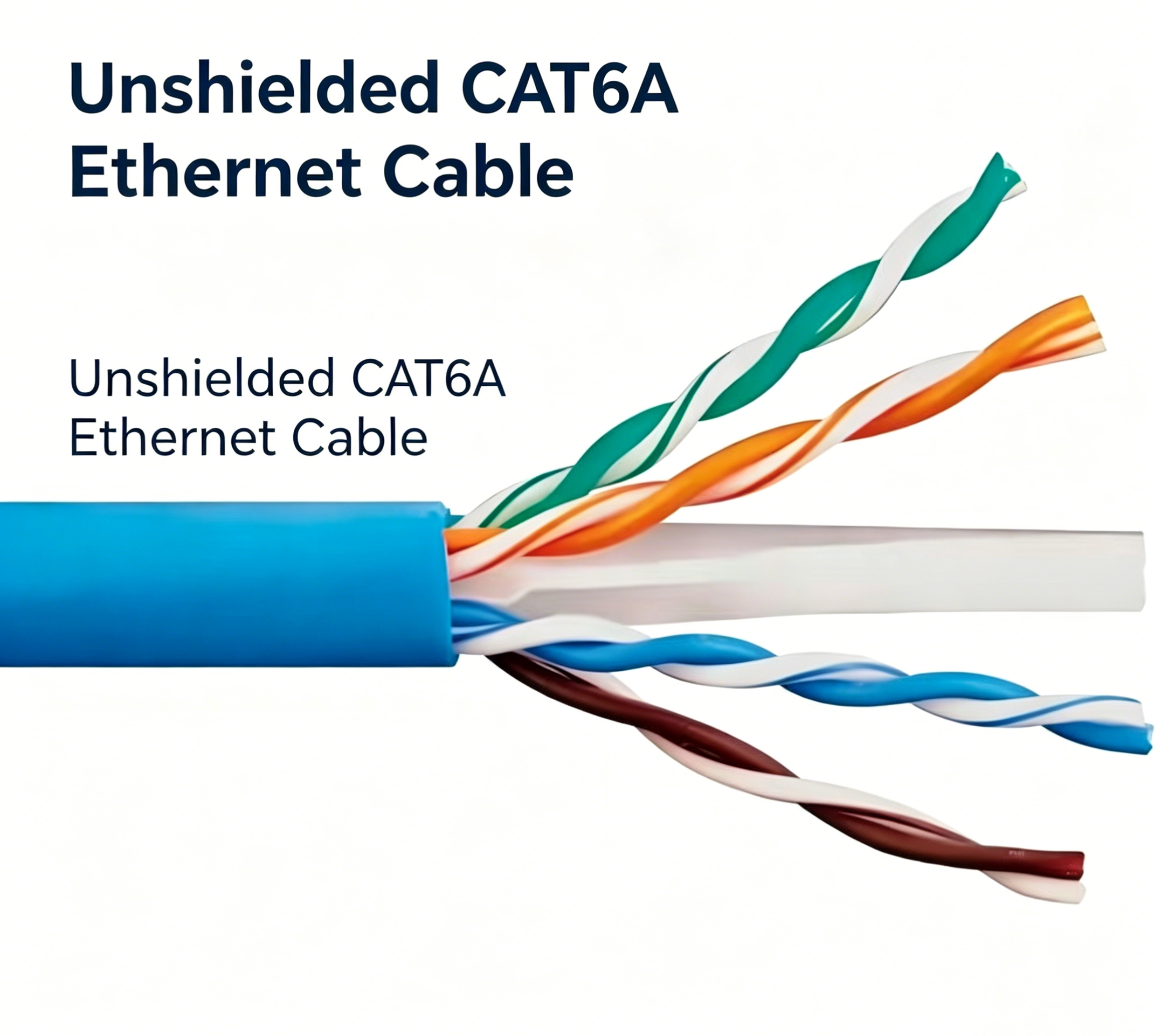 كابل إيثرنت Cat6a