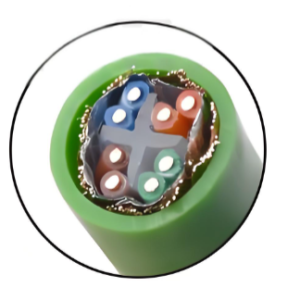 كابل إيثرنت Cat6a