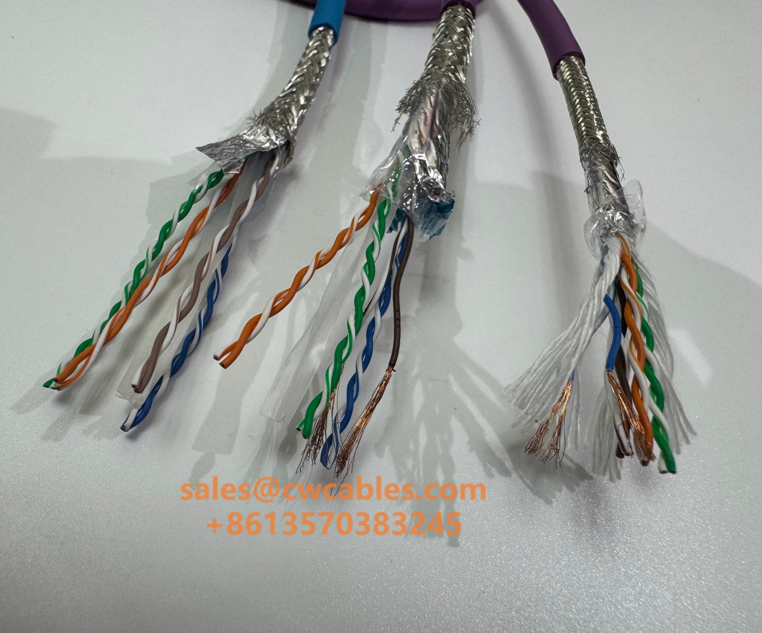 High temperature resistant Ethernet cable