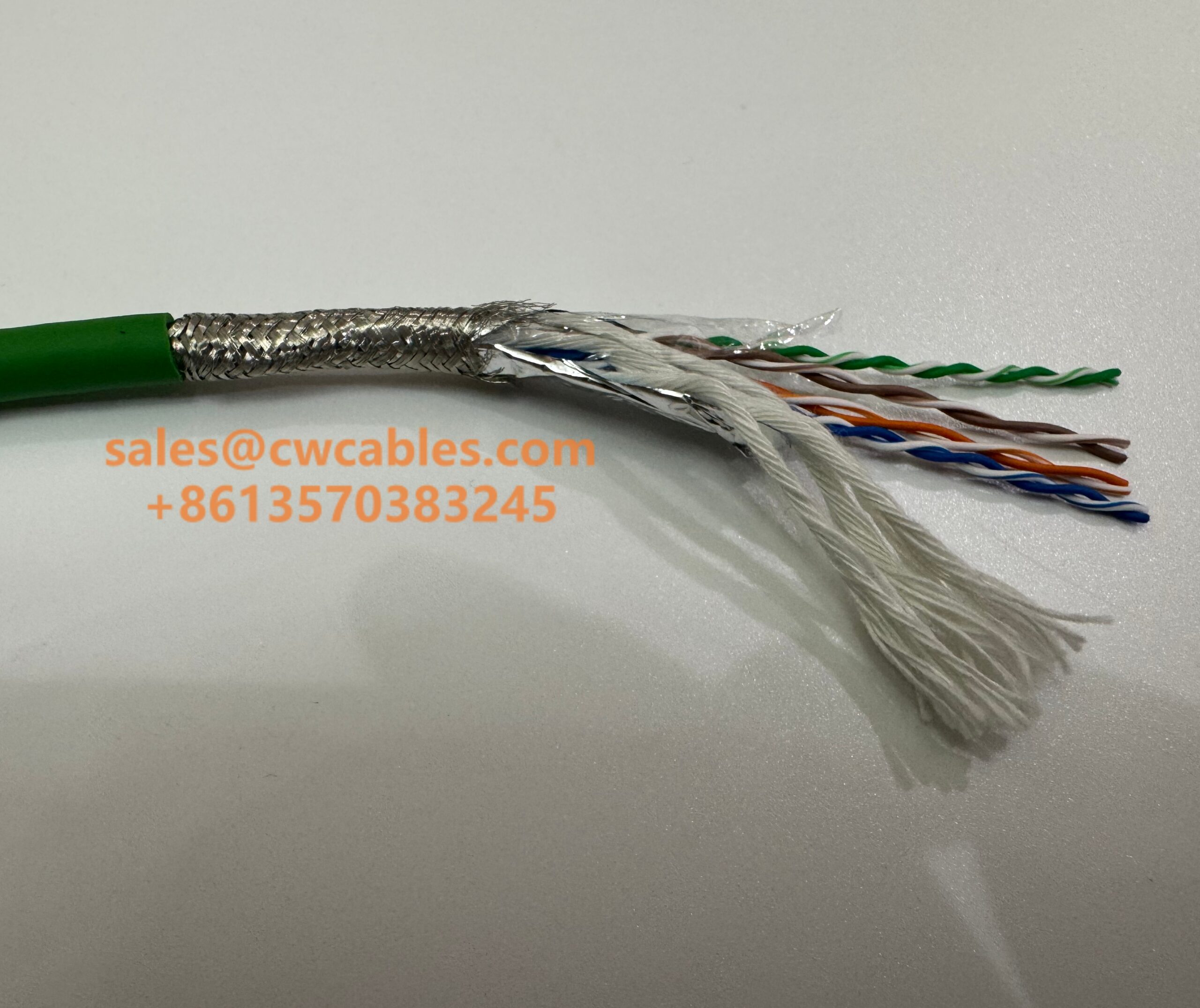 High temperature resistant Ethernet cable