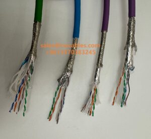 Cáp Ethernet linh hoạt Cat5e được bảo vệ kép