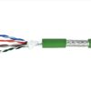 Double shielded Cat5e flexible Ethernet cable