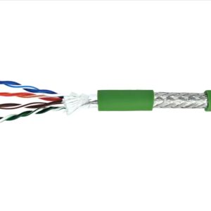 Double shielded Cat5e flexible Ethernet cable