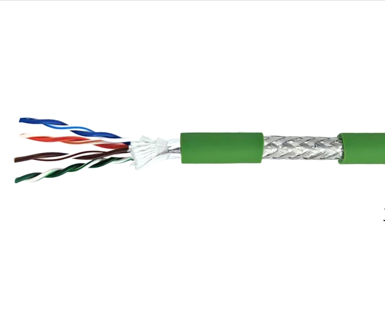 Double shielded Cat5e flexible Ethernet cable