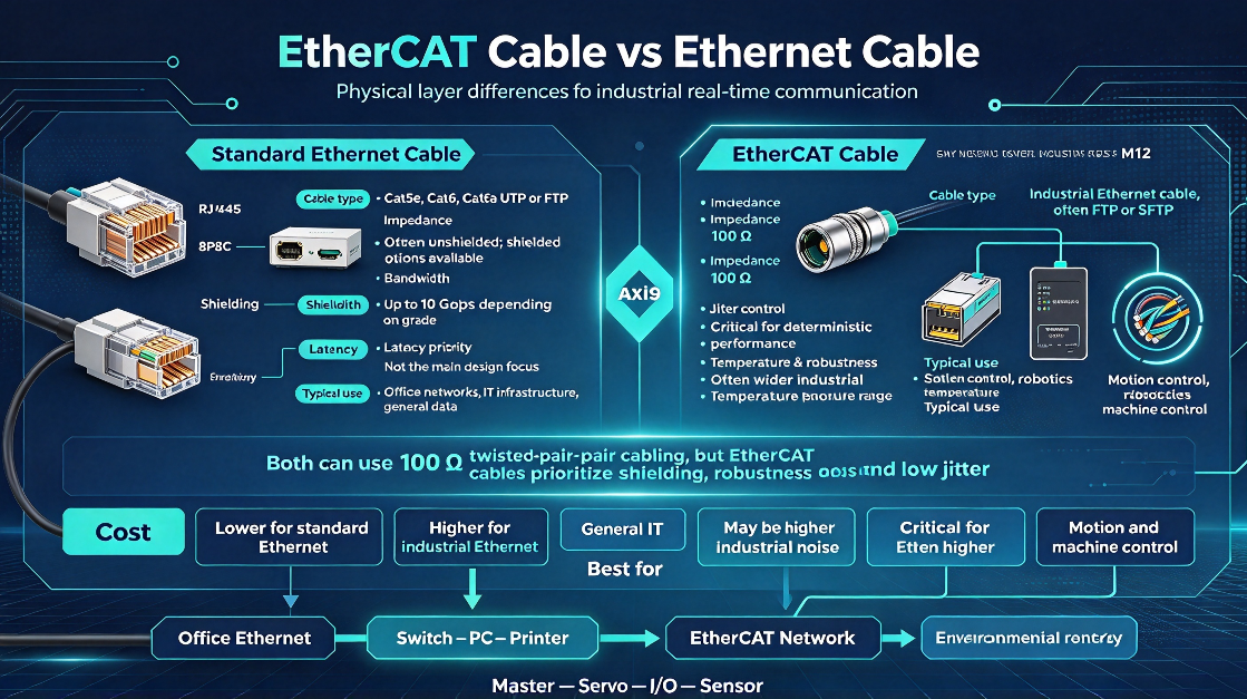 ethercat vs ethernet